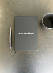 VERY IMPORTANT DOODLES: Luxury Faux Leather Notepad / Journal