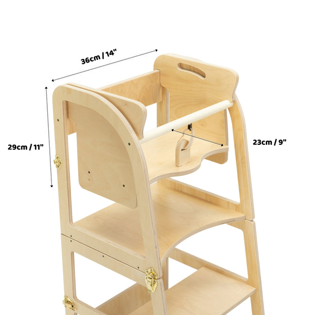 The Beloved - 3 in 1 Highchair / Step Stool