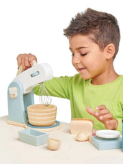 Kids' pretend play wooden baking set