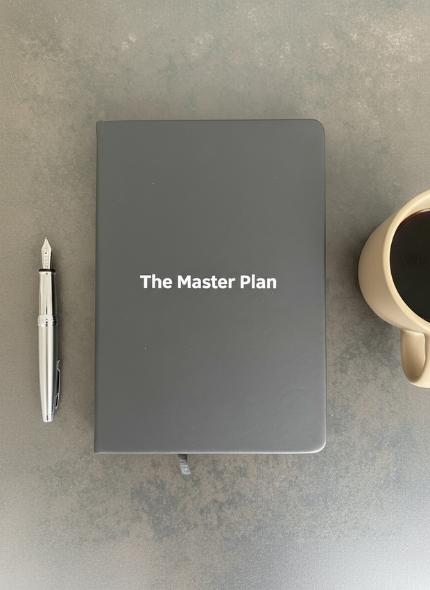 VERY IMPORTANT DOODLES: Luxury Faux Leather Notepad / Journal