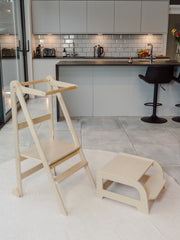 The Original - Height Adjustable Folding Learning Tower