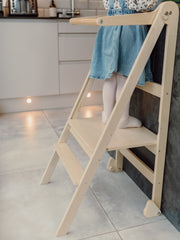 The Original - Height Adjustable Folding Learning Tower