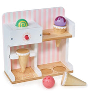 Kids' pretend ice cream kiosk