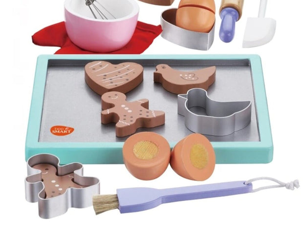 Pretend play cookie baking set with glove for kids