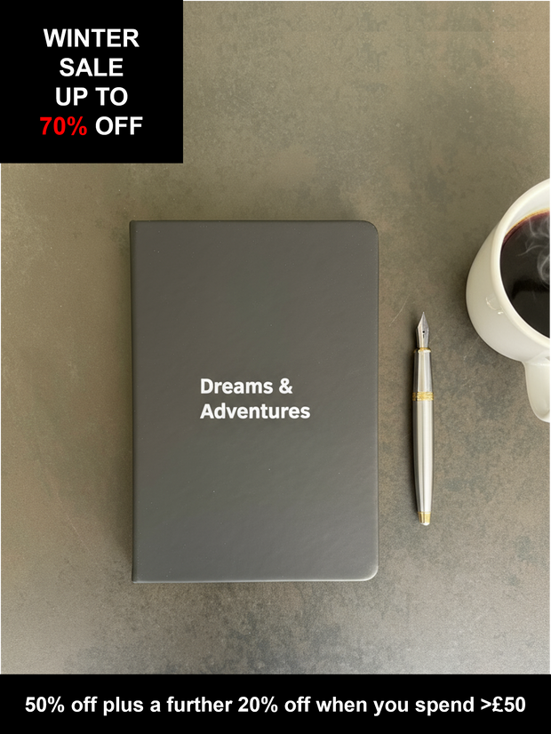 VERY IMPORTANT DOODLES: Luxury Faux Leather Notepad / Journal