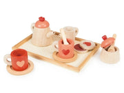 Kids' tea tray play set