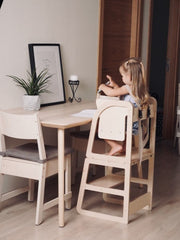 Practical 3-in-1 seating solution for toddlers.