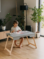 Unique sensory table for toddlers.