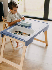 Engaging toddler table for activities.