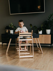 Toddler-friendly table for home use.