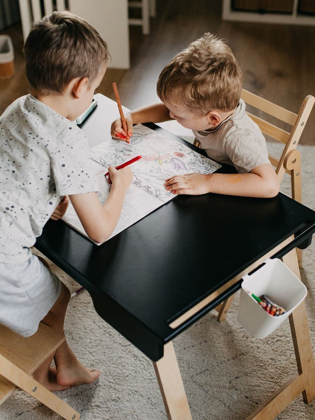 Educational sensory play table for kids.