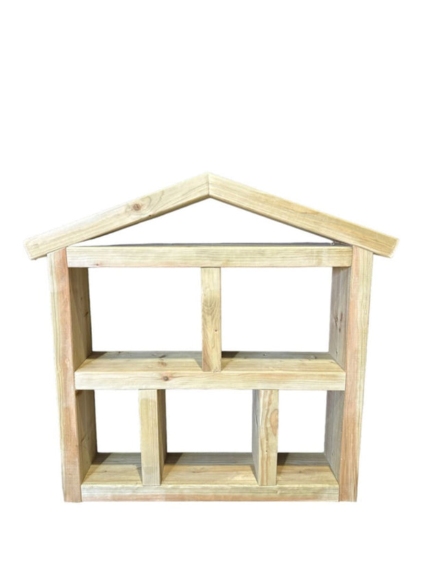 Outdoor dolls house for imaginative play
