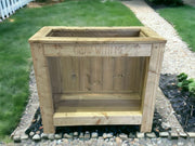 Outdoor planter for kids to watch plants grow