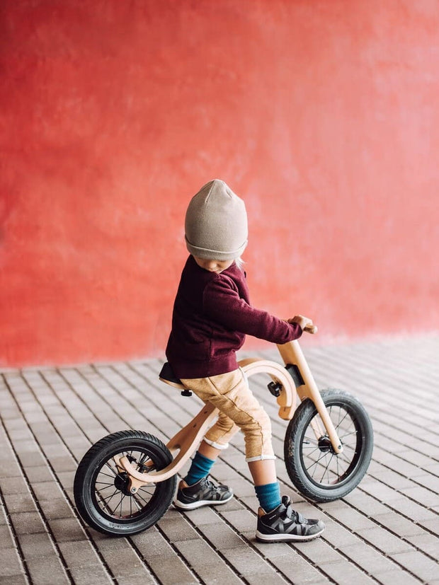 Stylish minimalist balance bike for kids