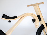 Minimalist balance bike with adjustable handlebars