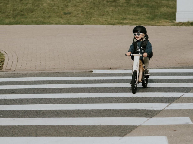 Handcrafted minimalist 3 in 1 balance bike for kids