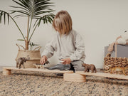 Kids' play balance beam with minimalist design