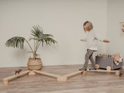 Minimalist balance beam for active play