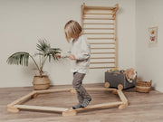 Kids' balance beam with sleek design