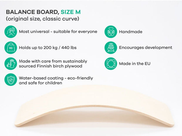 Modern minimalist balance board for children