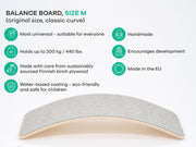 Durable children's balance board with sleek design