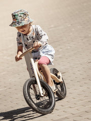 Kids' minimalist downhill bike attachment