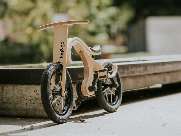 High-quality pedal bike add-on for balance bike