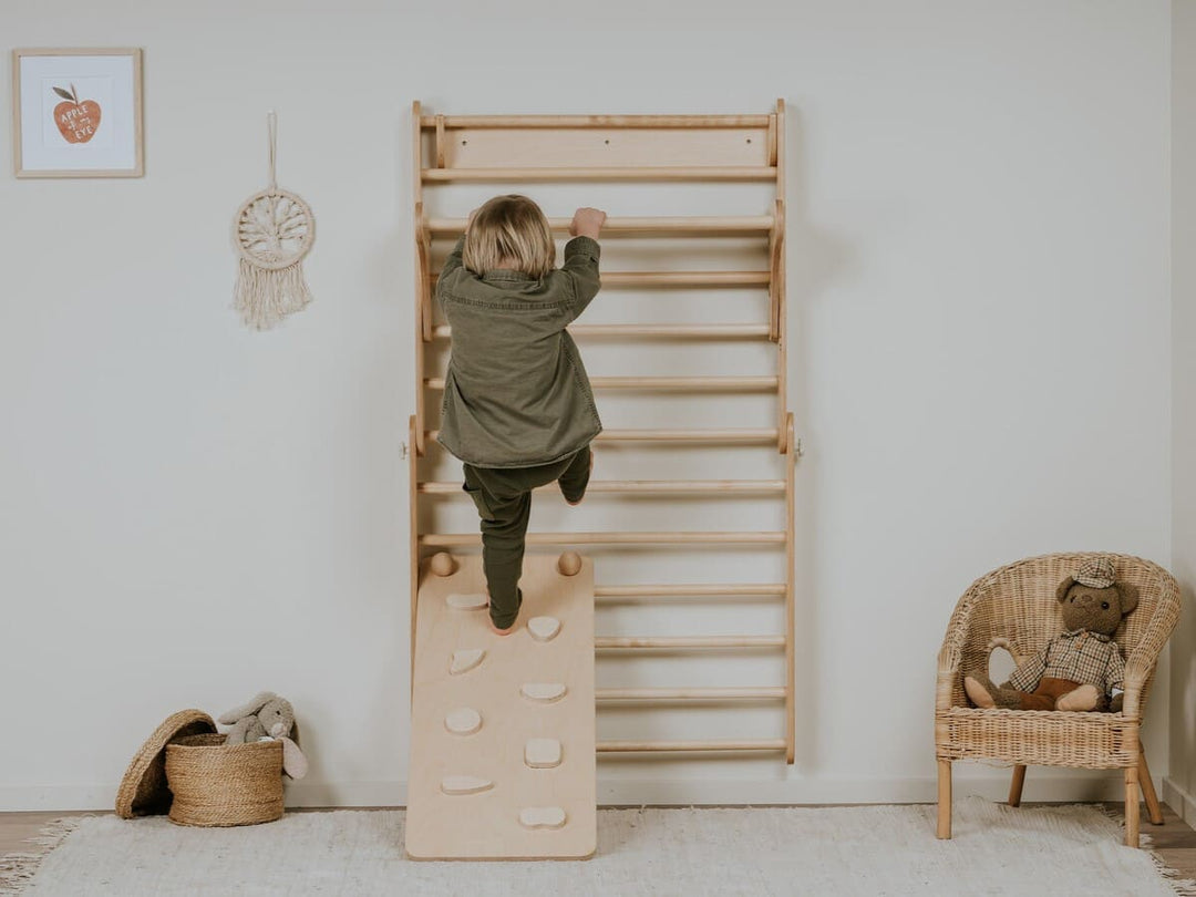 Roller Slide for Toddlers - Indoor Jungle Gym Equipment - Great Slide for Kids shops - You can add it to Pikler Triangle or Swedish Ladder