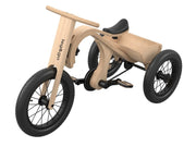 Easy-to-attach tricycle for 3 in 1 balance bike