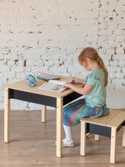 The Tidy range table and chair with storage