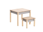 Kids' Tidy storage table and chair