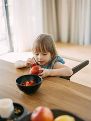 Minimalist step stool tower for toddler independence