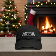 "I've been an angel all year!" Christmas Themed Hat