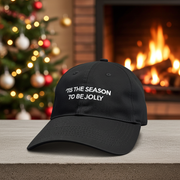" 'tis the season to be jolly!" Christmas Themed Hat