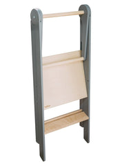 Compact toddler helper tower for family kitchens