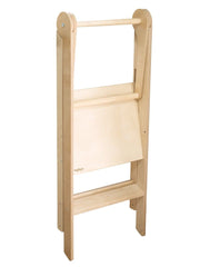 Foldable tower to help toddlers participate in cooking