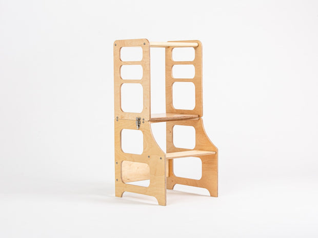Convertible learning tower with sleek design