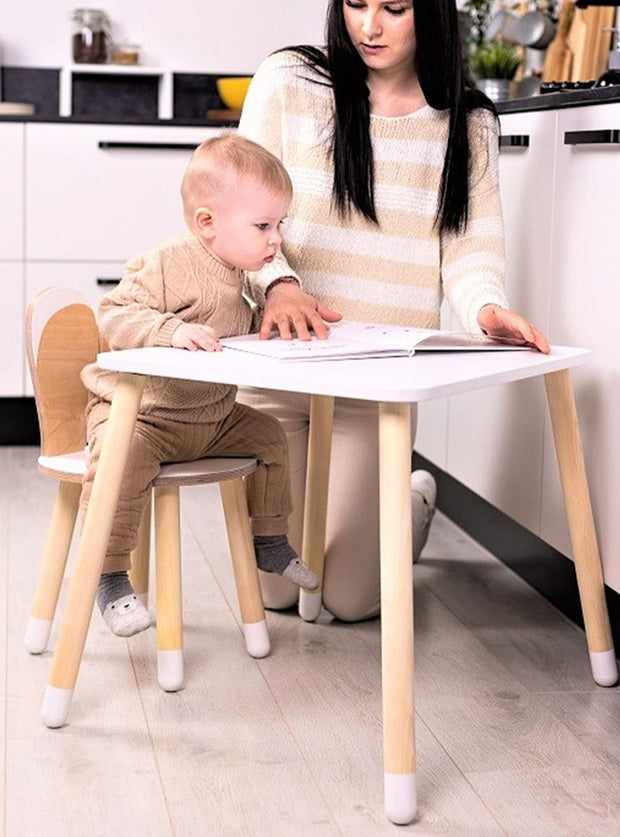 Le Petit Lapin - Ensemble table et chaises