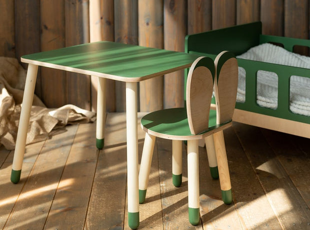 Le Petit Lapin - Ensemble table et chaises