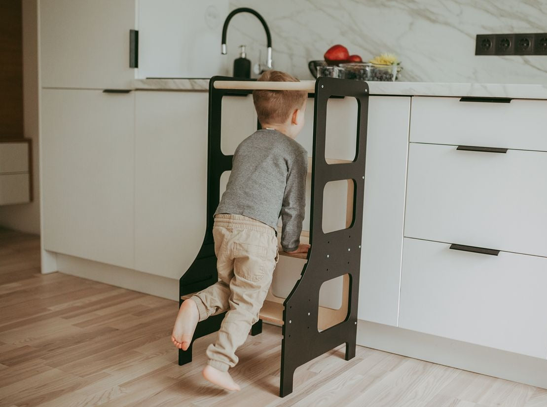 The Classic - Height Adjustable Learning Tower Kitchen Helper Toddler – The Learning Tower Company