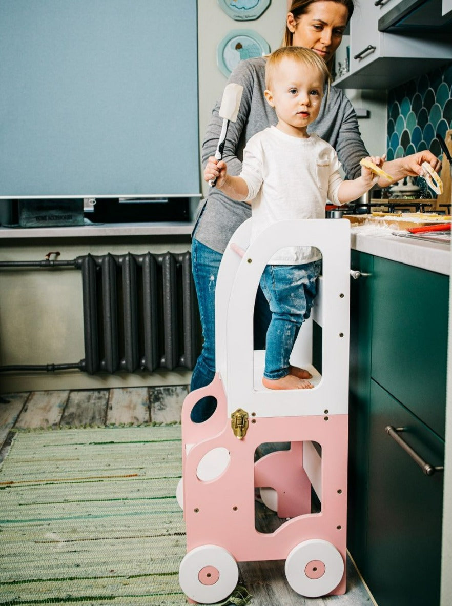 The Wheely Fun - Convertible Learning Tower Kitchen Helper – The ...